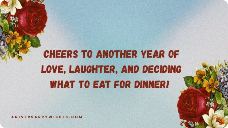 Funny Anniversary Wishes for Friends