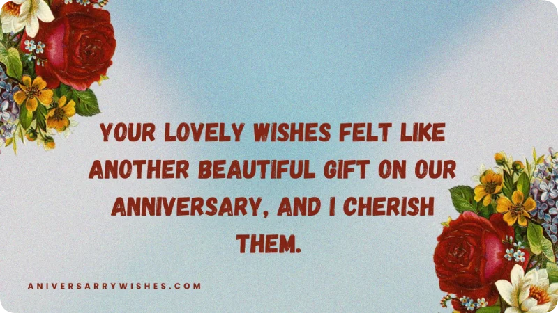 Romantic Thank You Replies